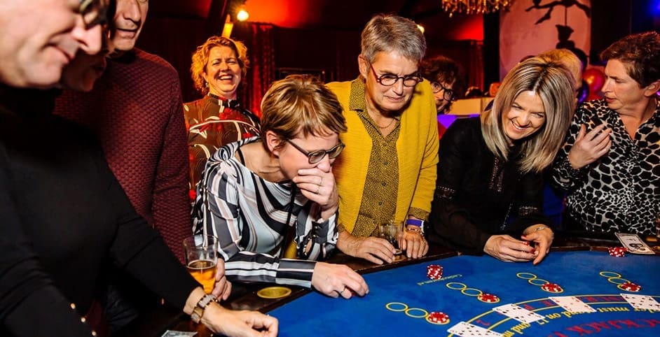 Teamuitje Casino avond Den Haag