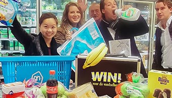 Bedrijfsuitje win voor de voedselbank Den Haag