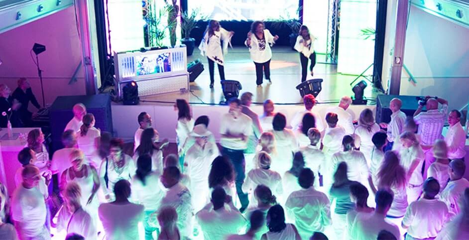 thema sensation white bedrijfsfeest den haag