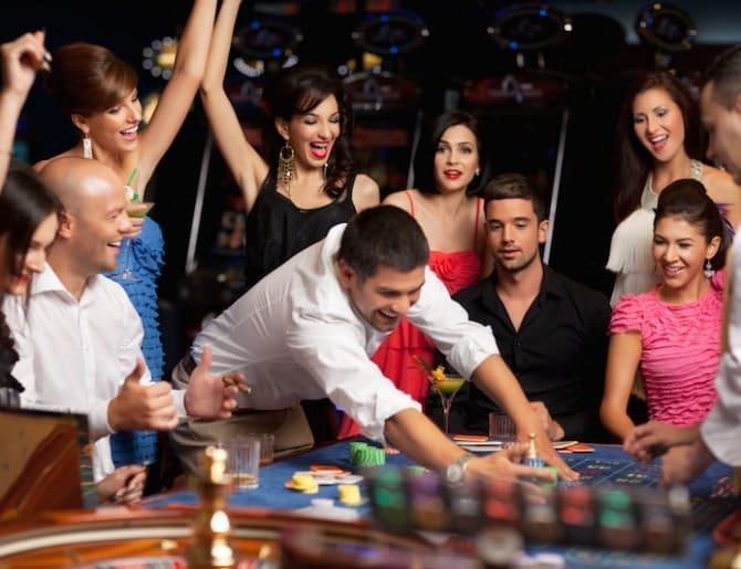 Casinofeest met cocktails Den Haag